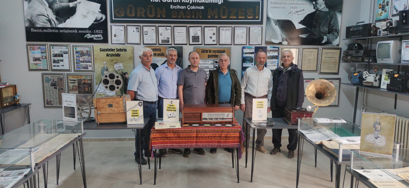 TÜRKİYE’NİN İLK İLÇE BASIN MÜZESİ AÇILDI